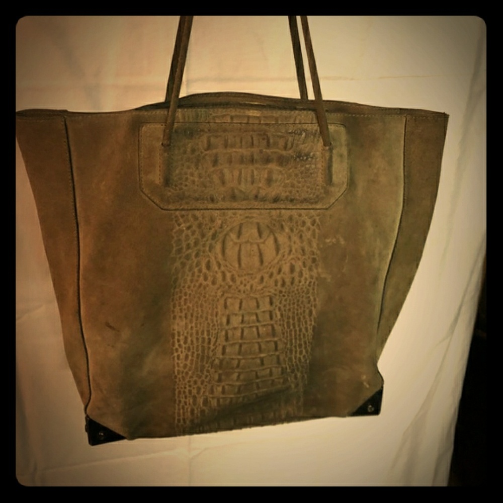 Alexander Wang Leather Hobo Bag with Wallet